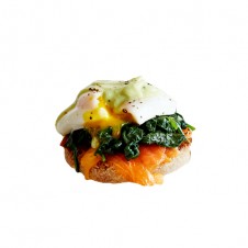 salmon benedict by bizu